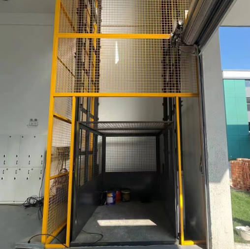 廊坊导轨式升降机助力物流园破解运输难题